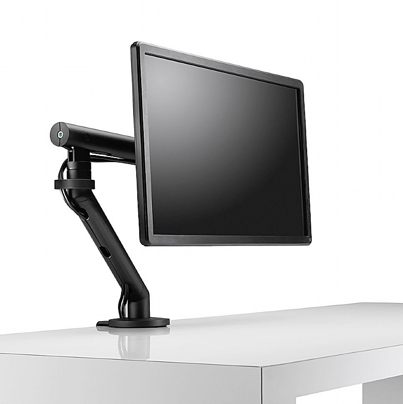 Flo Single Screen Dynamic Monitor Arm - Office Furniture