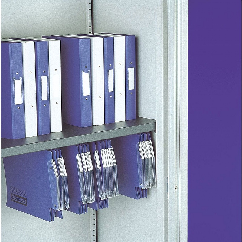 Silverline M:Line Cupboard Metal Shelf - Office Furniture