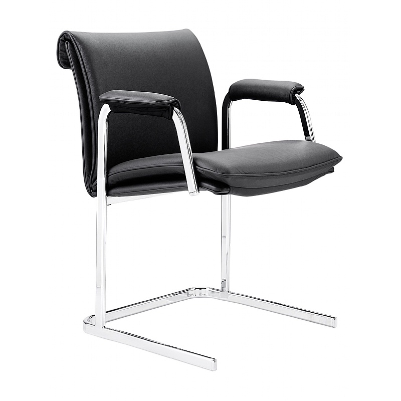 Boss Design Real Leather Delphi Low Back Boardroom Chair - Office Furniture