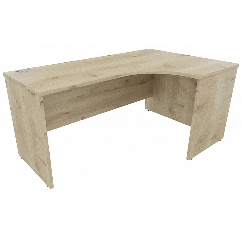 Forme Shallow Ergonomic Radial Office Desks - Office Furniture