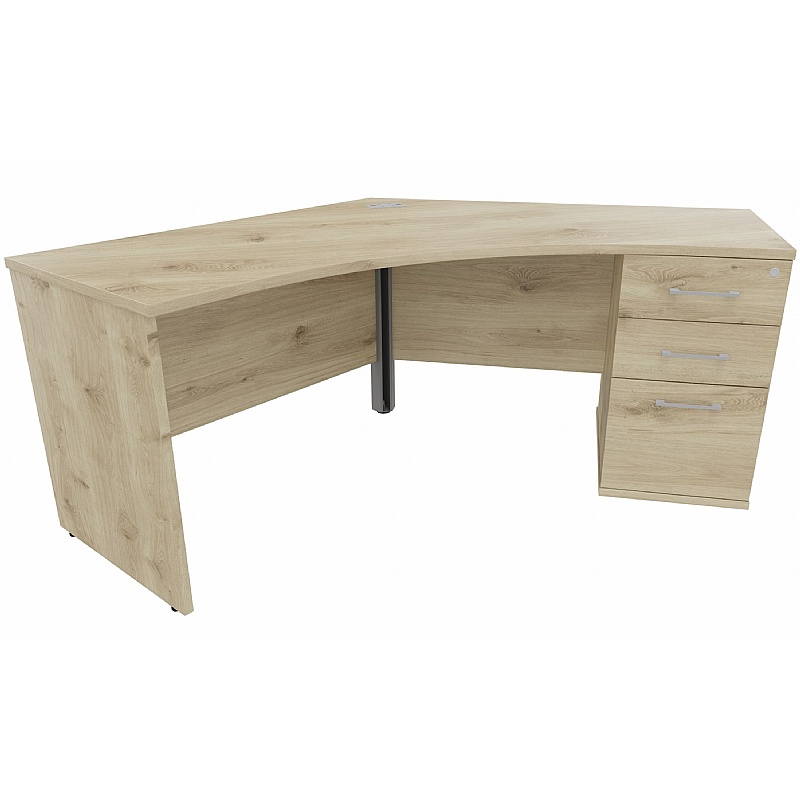 Forme 120 Degree Segment Combination Office Desks - Office Furniture