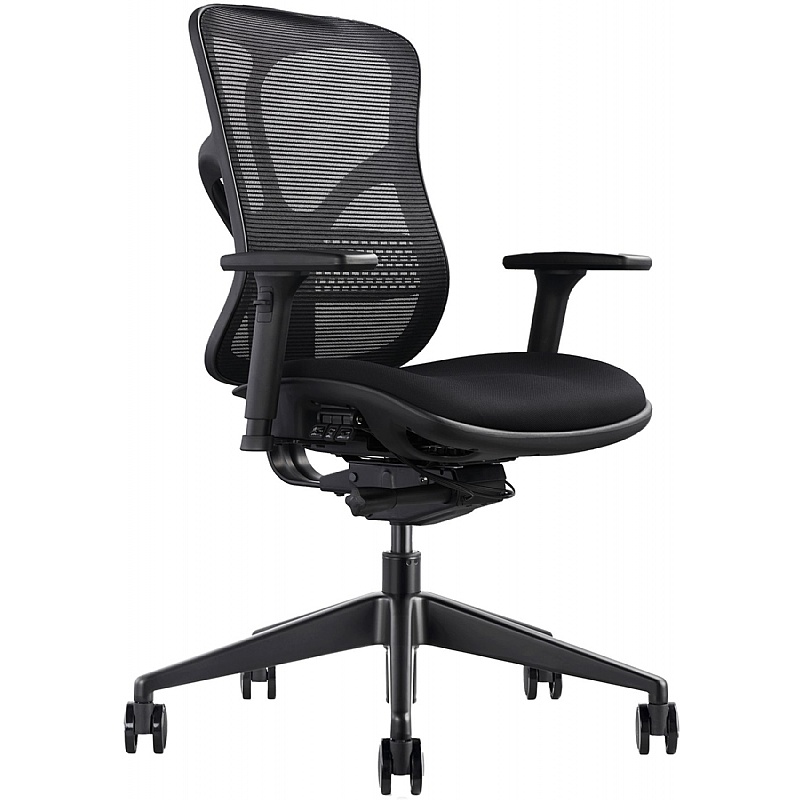 F94 Stealth Ergonomic Mesh and Fabric Office Chair - Office Furniture