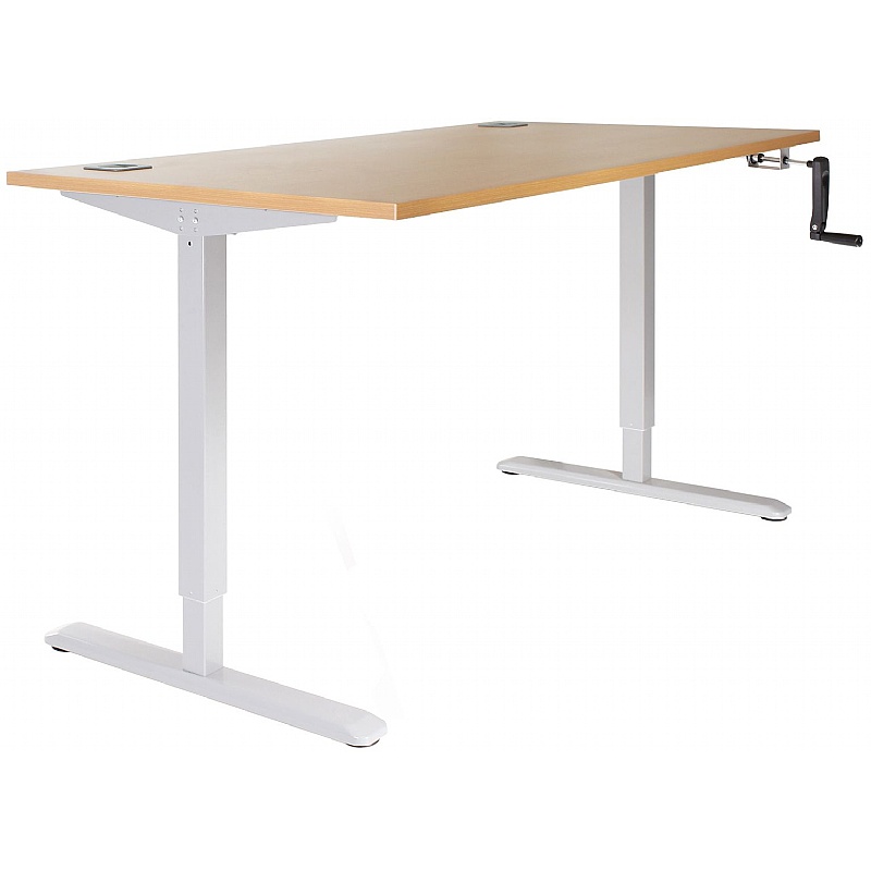 Academy Crank Height Adjustable Sit Stand School Desks - Education