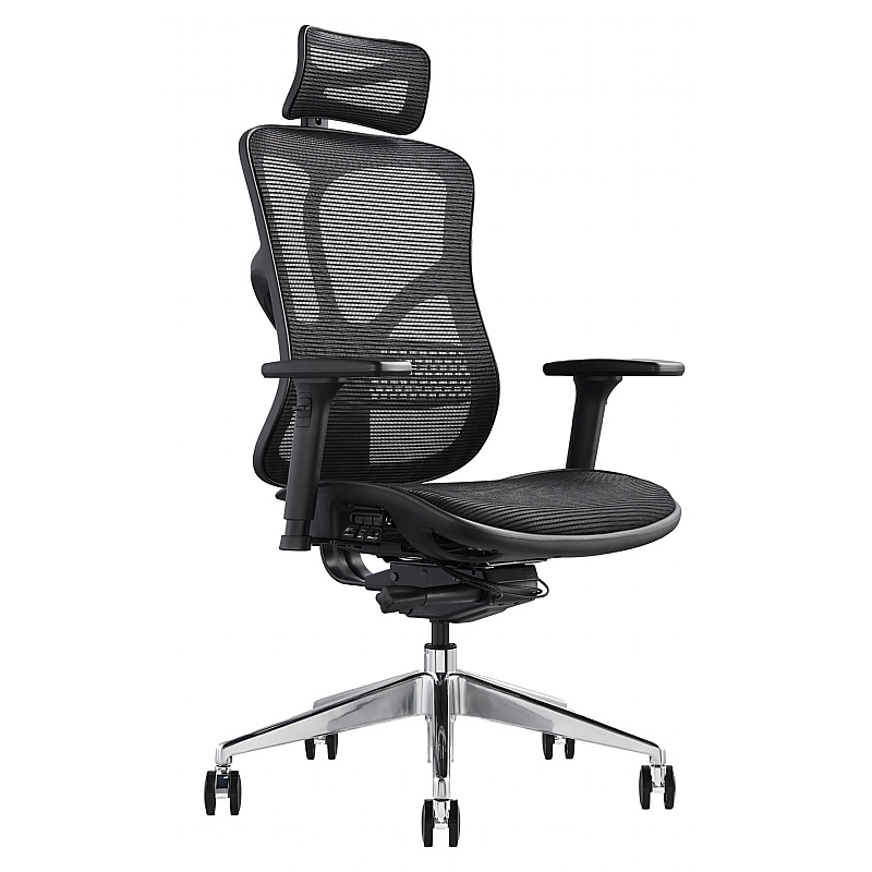 F94 Ergonomic All Mesh Office Chair with Headrest - Office Furniture