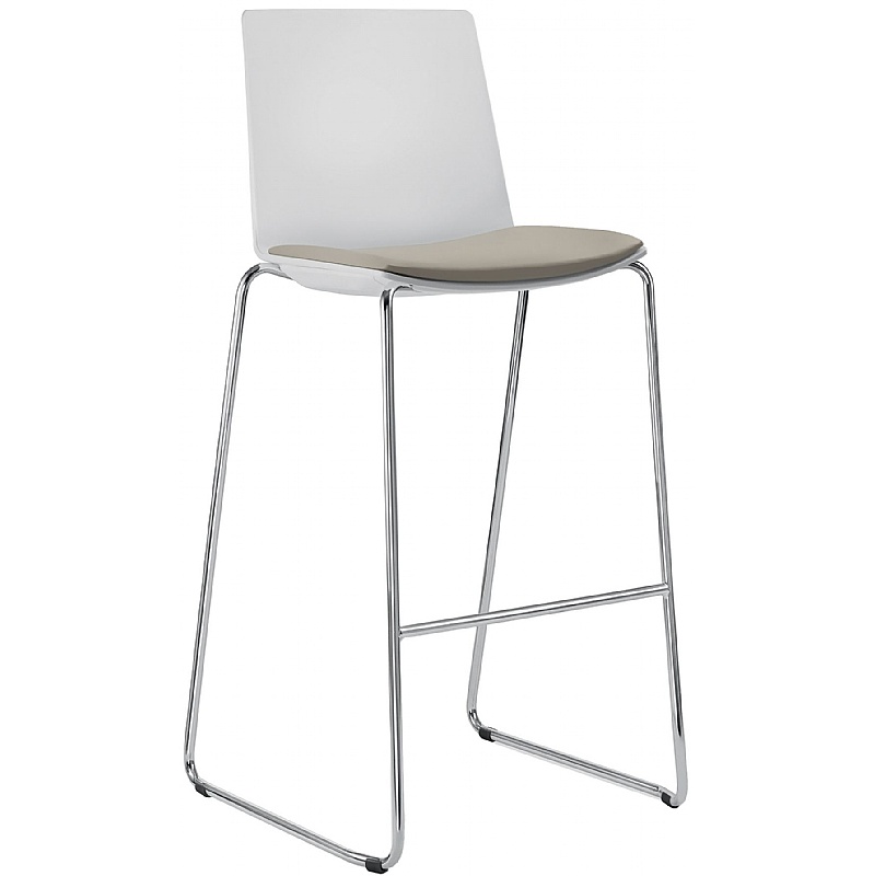 Stratus Meeting and Breakout Stool with Seat Pad - Office Furniture