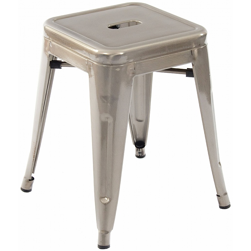 Sorrento Steel Stacking Breakout and Cafe Low Stools - Office Furniture