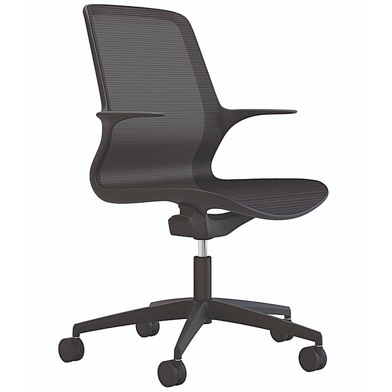 Tempo Nera Agile Mesh Task Chairs - Office Furniture