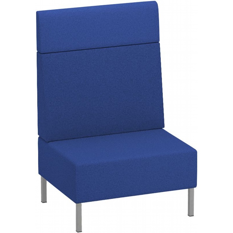 Open Modular Reception and Breakout High Back Chairs - Office Furniture