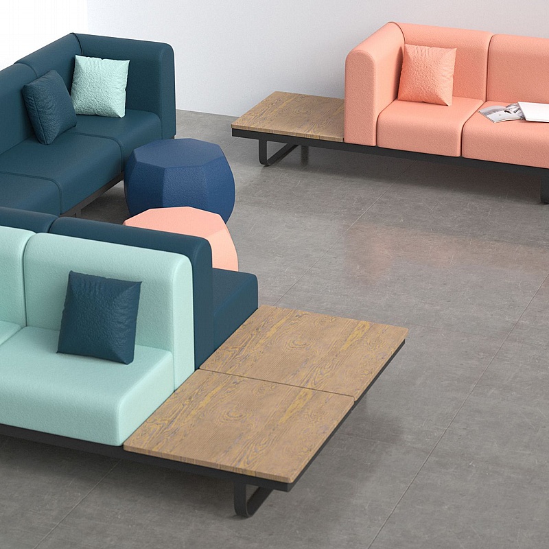 Pontoon Modular Reception and Breakout Components - Office Furniture