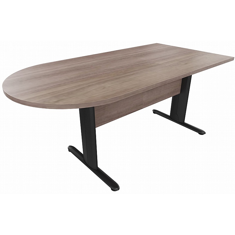 Optima Plus Single D-End Meeting and Breakout Tables - Office Furniture