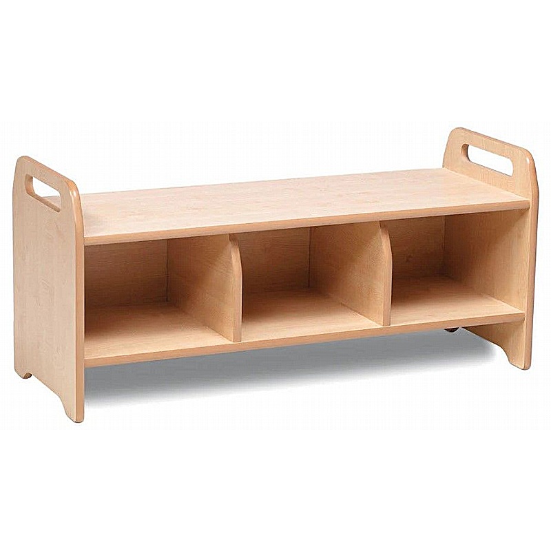 Little Hangers Nursery Changing Room Storage Bench - Education
