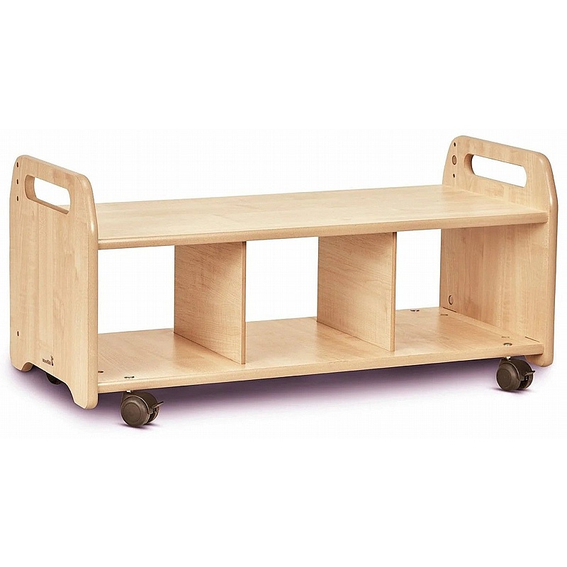 Tidy Tots Nursery Mobile Low Level Storage Unit - Education