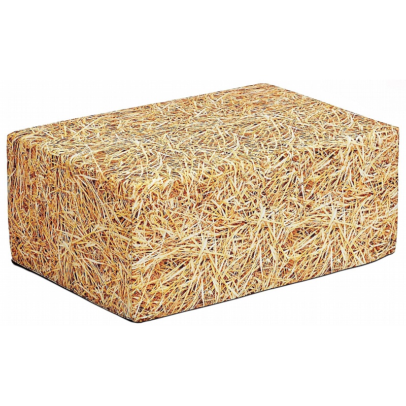 Hay Bale Soft Rectangular Seat Cushions - Education