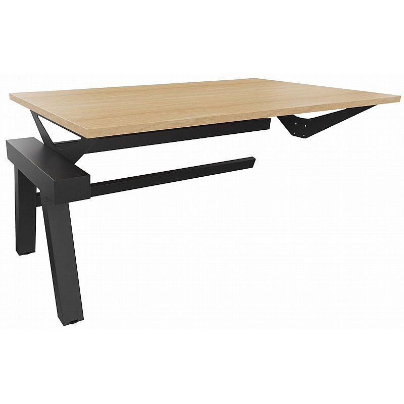 Linnea Elevate Rectangular Sliding Top Bench Extension Desks - Office Furniture