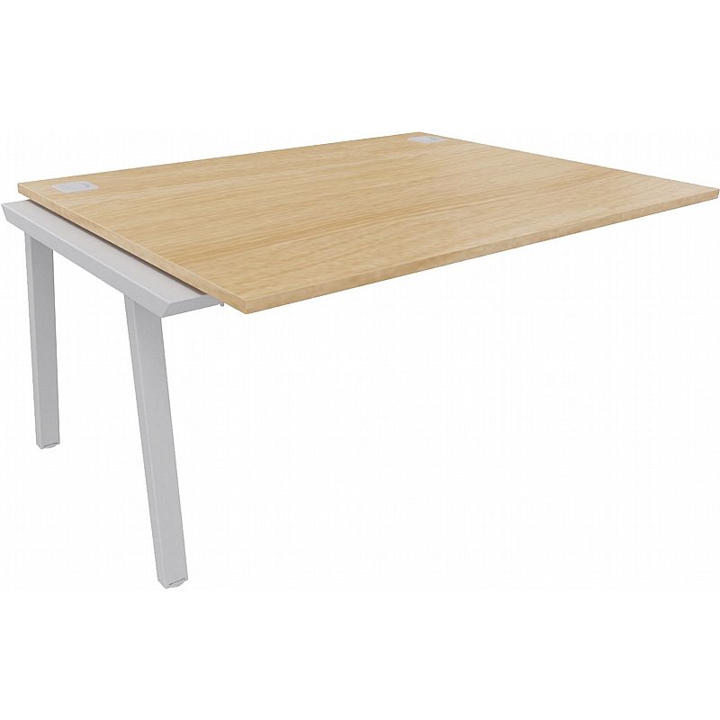 Linnea Deep A-Frame Rectangular Bench Extension Desks - Office Furniture