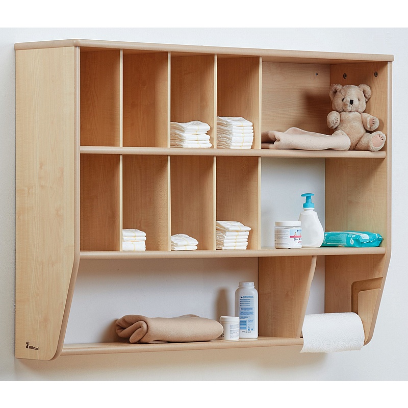 Baby Changing Wall Storage Unit - Education