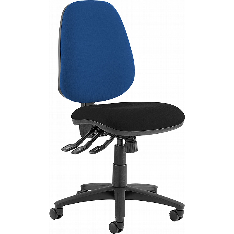 Kirby Duo Heavy Duty 3-Lever Task Chairs - Office Furniture
