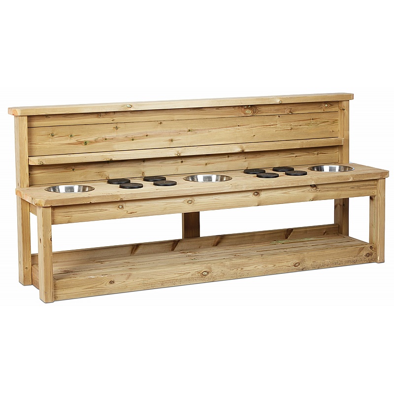 Adventure Tots Nursery Outdoor 5 Station Kitchen - Education