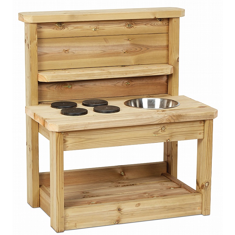 Adventure Tots Nursery Outdoor Small Mud Kitchen - Education