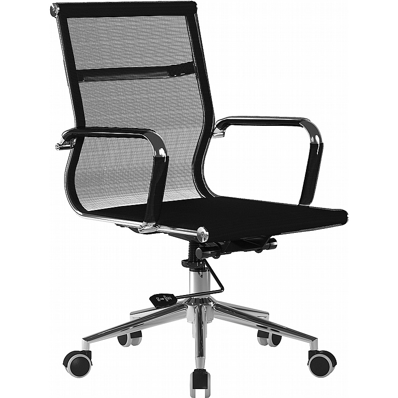Aura Contemporary Medium Back Mesh Executive Office Chair - Office Furniture