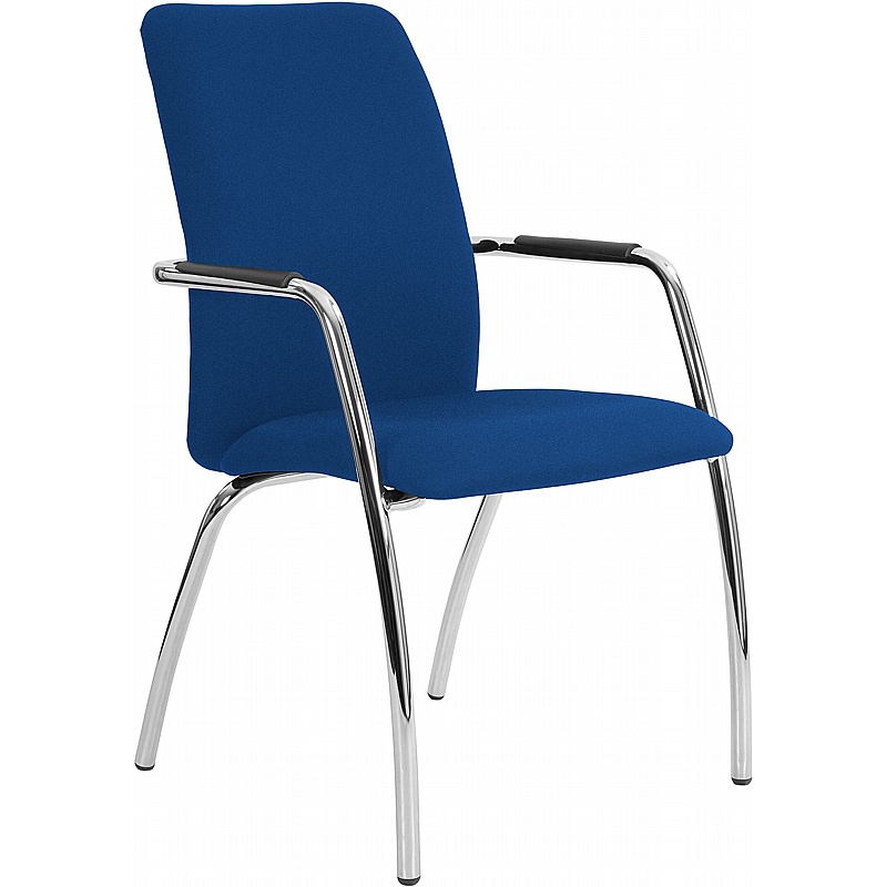Moulton High Back 4-Leg Meeting and Conference Chairs - Office Furniture