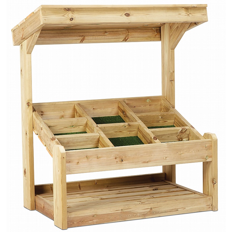 Adventure Tots Nursery Outdoor Role Play Market Stall - Education