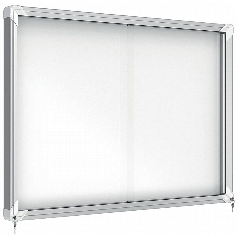 Nobo Premium Plus Sliding Door Magnetic Drywipe Whiteboards - Office Furniture