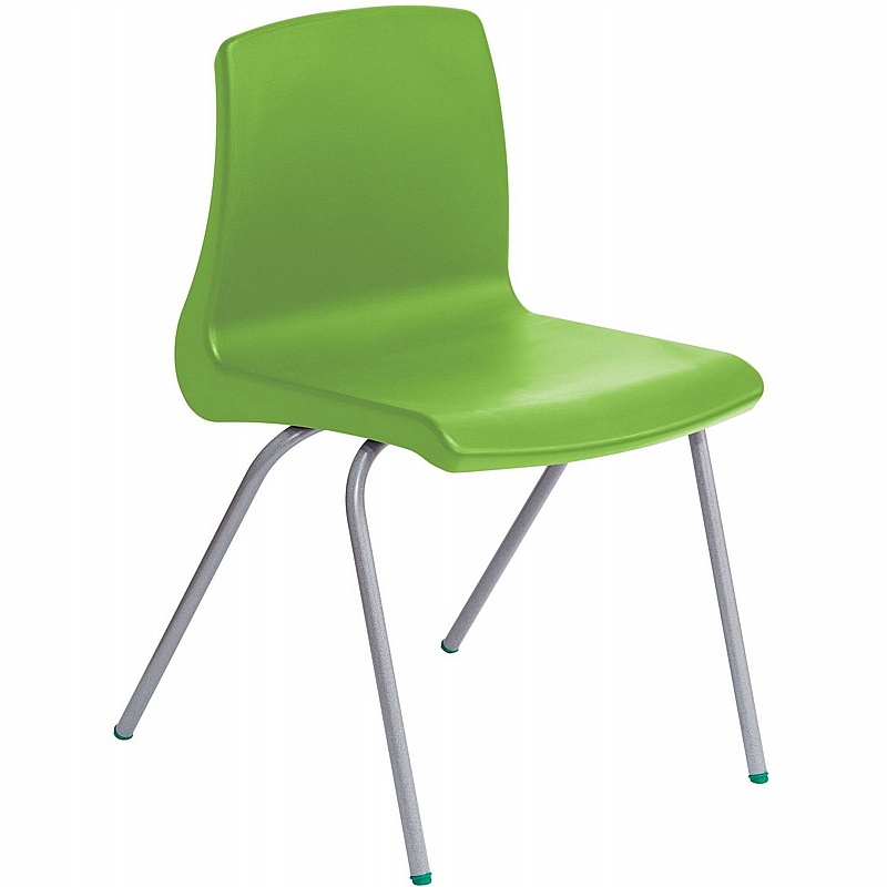 NP 3-4 Years Ergonomic Poly Stacking Nursery School Chairs - Education