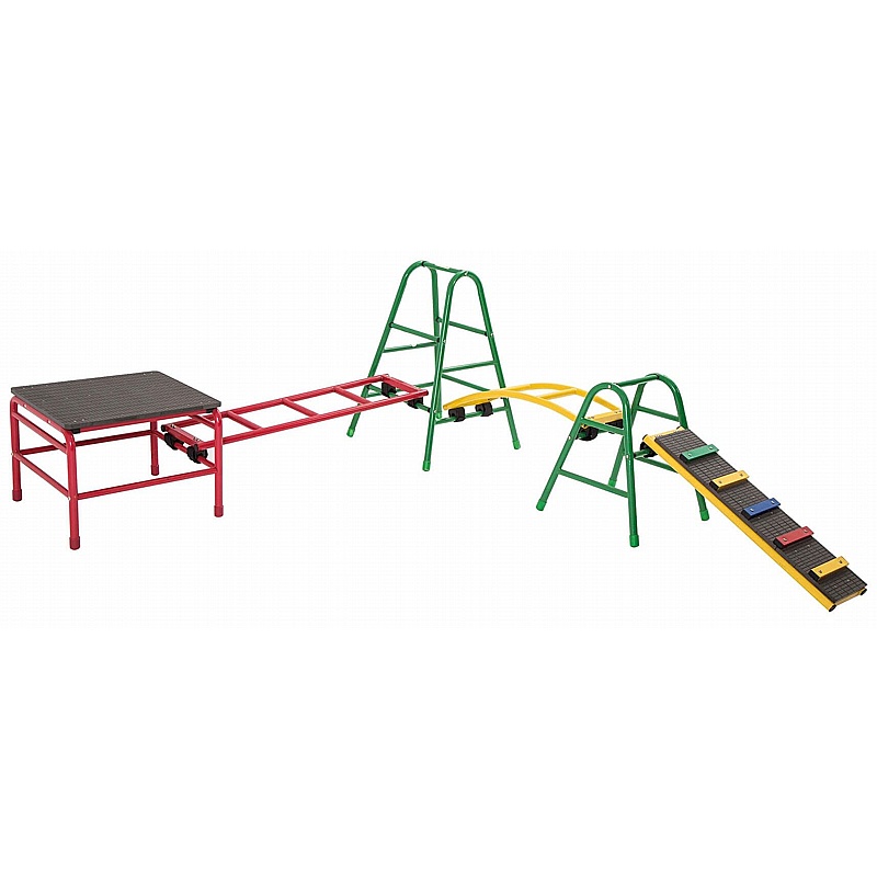Little Leapers Modular Outdoor 6 Piece Gym Set - Education
