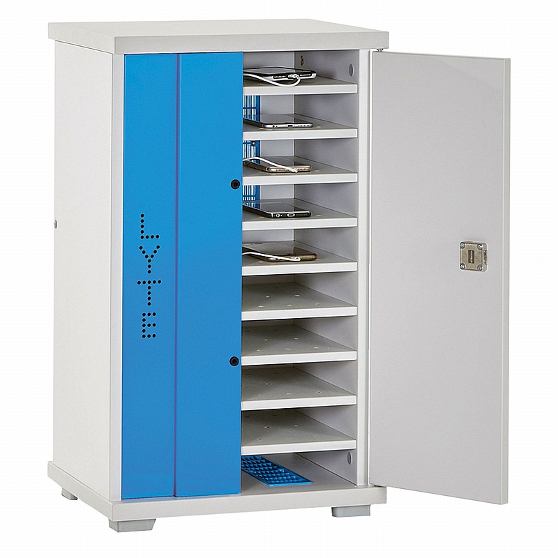 LapCabby Lyte 10H Tablet Charging and Storage Cabinet - Education