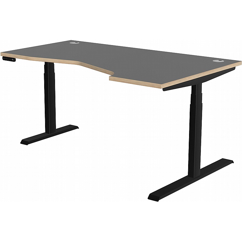 SmartLine Pro Ergonomic Corner Sit Stand Office Desks - Office Furniture