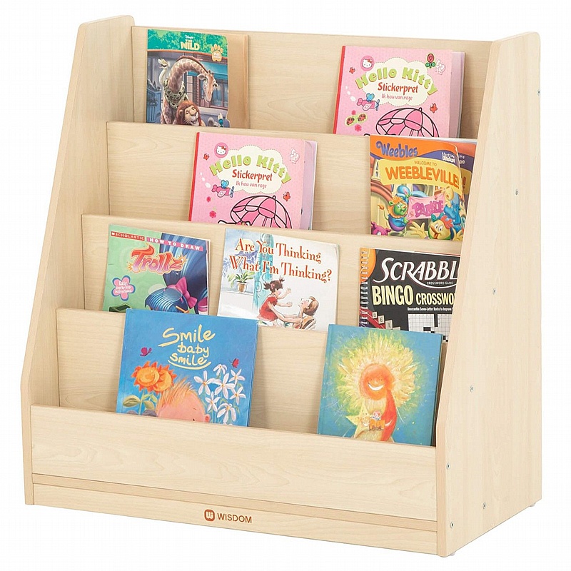 Bright Beginnings Single Sided Nursery and Library Bookcase - Education
