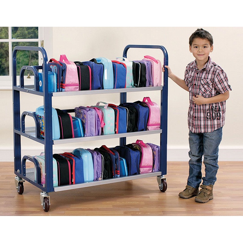 Tuf Double Lunchbox Trolley - Education