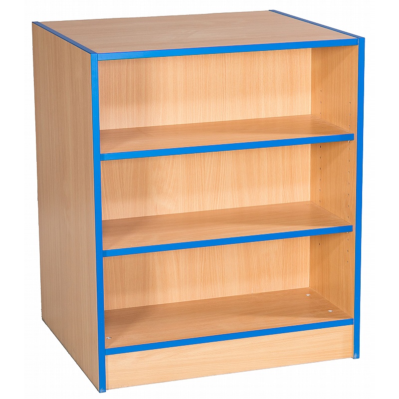 Folio Premium Library Flat Top Double Sided Bookcases - Education