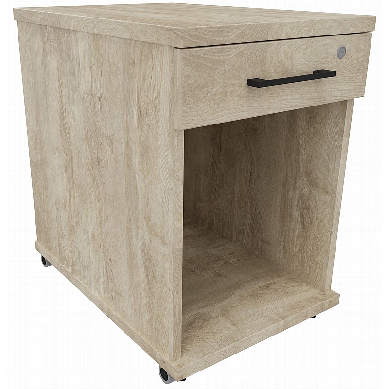 Unified Tall Mobile Under Desk Lever Arch Storage Pedestals - Office Furniture