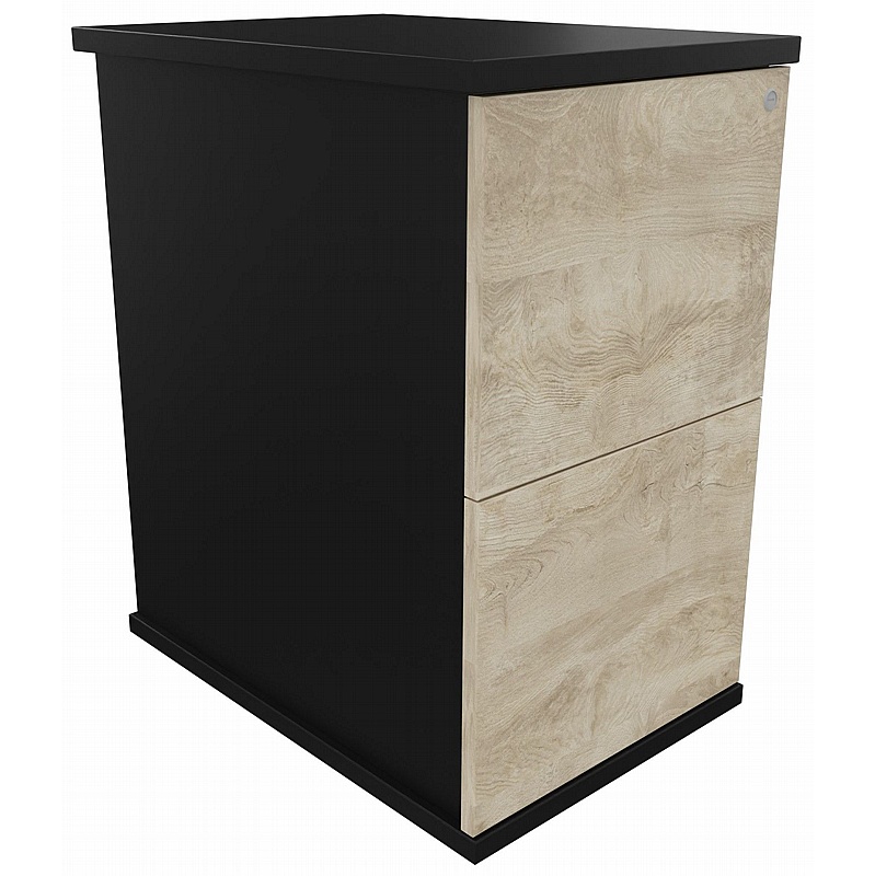 Unified Duo Flush Desk High Pedestals - Office Furniture