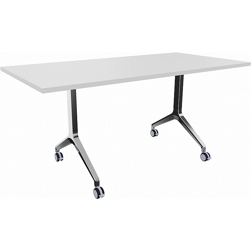 Boss Design Deploy Rectangular Meeting and Breakout Flip Top Tables - Office Furniture