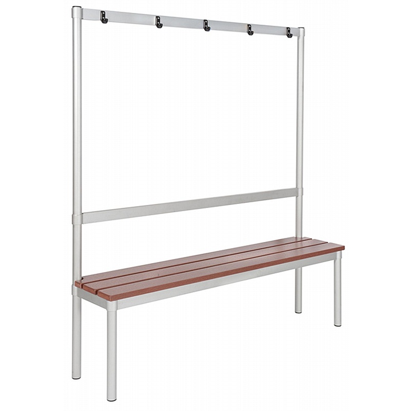 Gopak Enviro Changing and Cloakroom Bench Seats with Hooks - Education