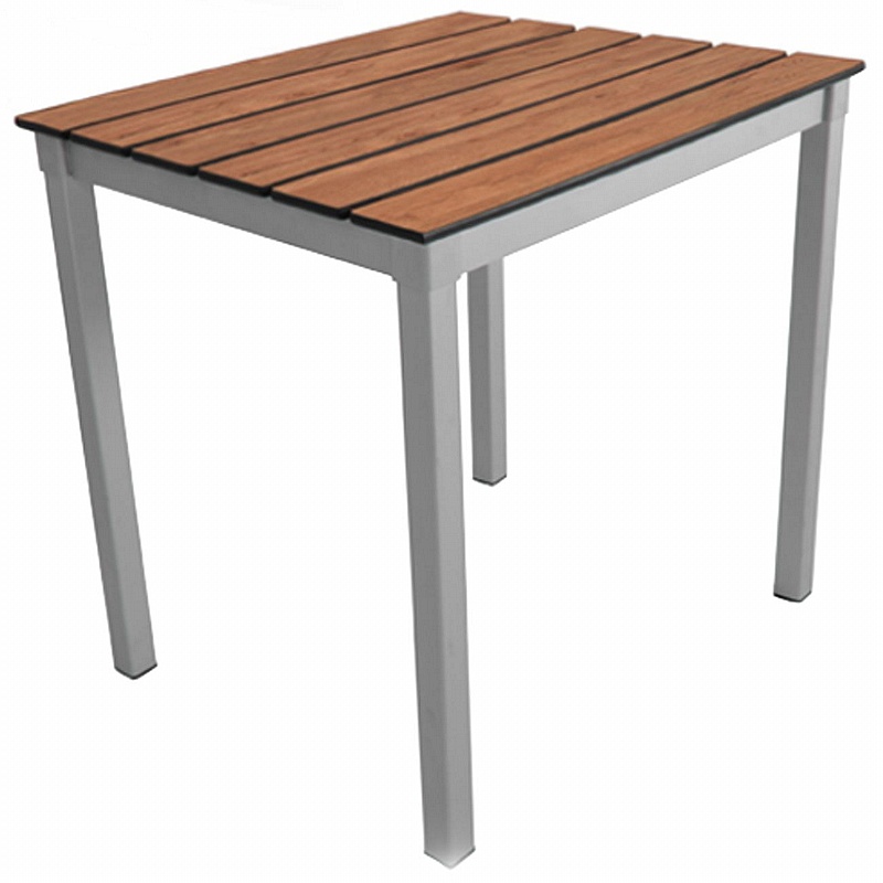 Gopak EnviroSlat Compact Square Outdoor Picnic and Dining Tables - Office Furniture