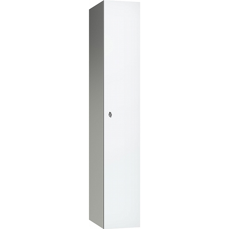 Pure Leisure Wet Area SGL Laminate Door Aluminium Lockers with Hasp and Staple Lock - Lockers & Cloakroom