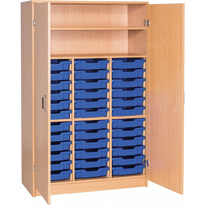 EduStore Triple Column 36 Shallow Tray Combination Cupboards - Education