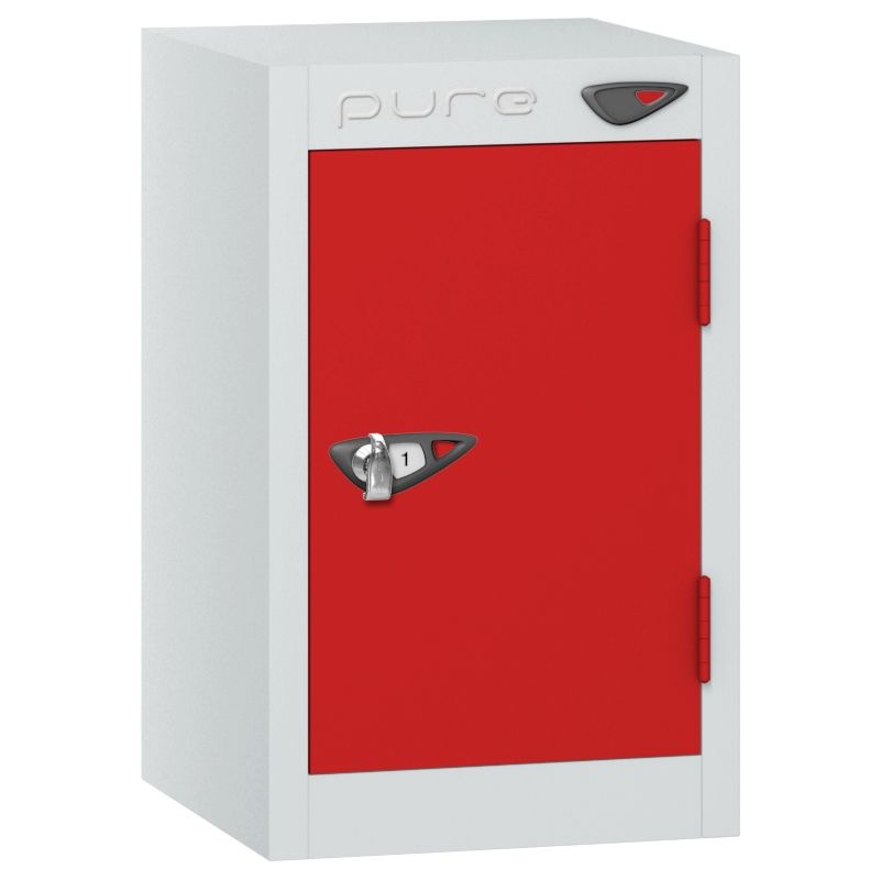 Pure Antibacterial Quarto Lockers with Hasp and Staple Lock - Lockers & Cloakroom
