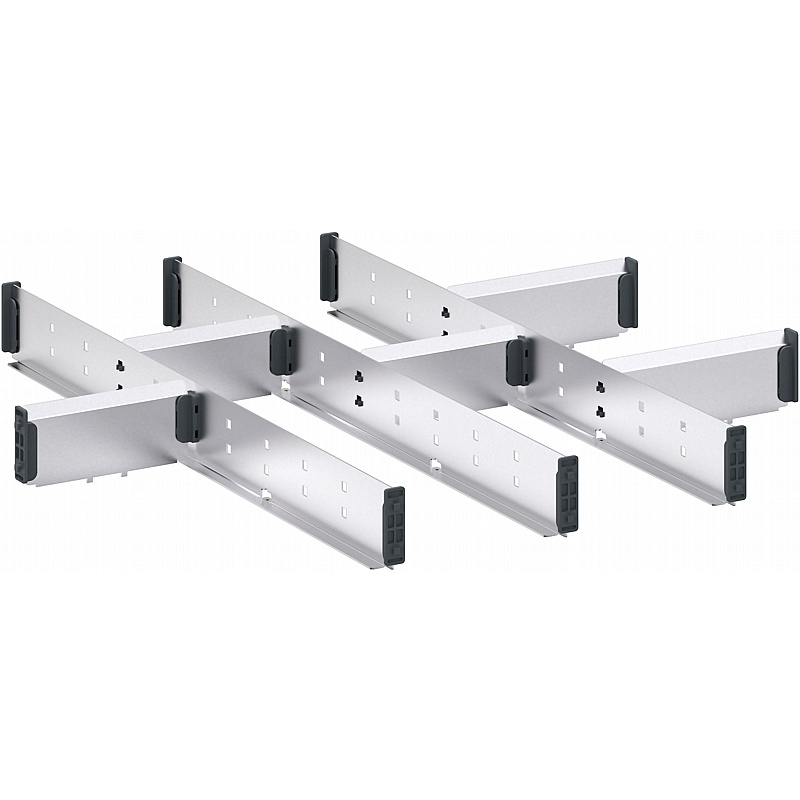 Bott Cubio Metal Drawer Dividers for 650W x 650D Cabinets - Workshop