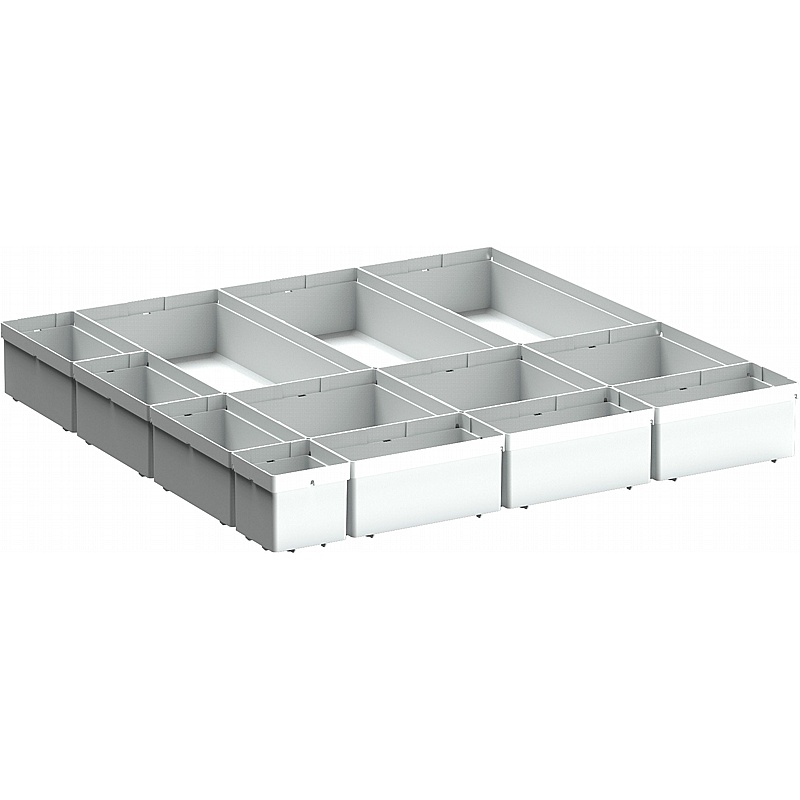 Bott Cubio Plastic Box Drawer Dividers for 650W x 650D Cabinets - Workshop