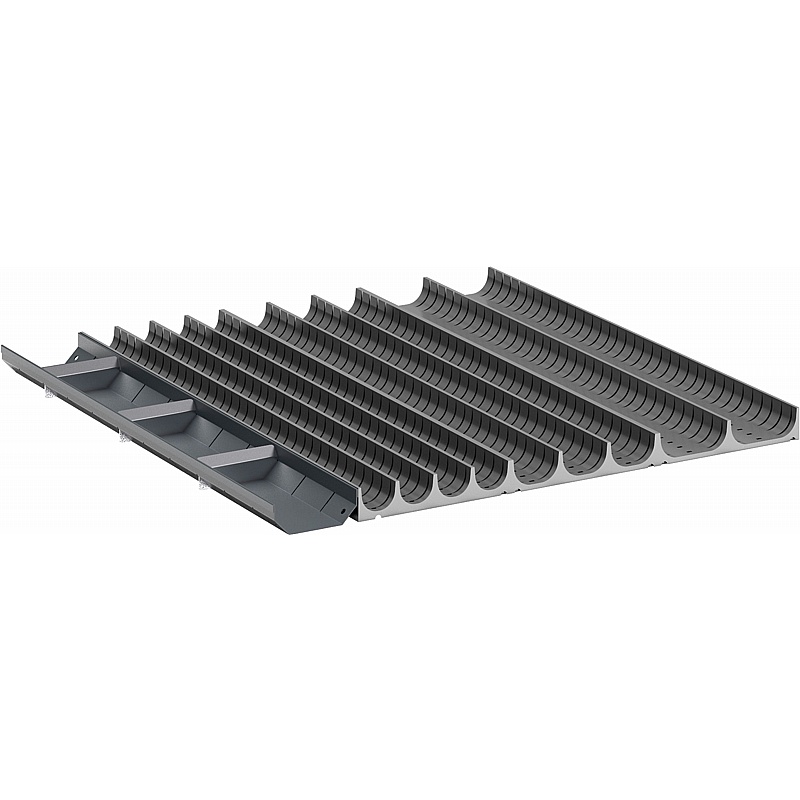 Bott Cubio Plastic Trough Drawer Dividers for 650W x 650D Cabinets - Workshop