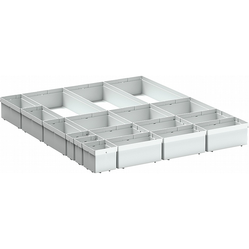 Bott Cubio Plastic Box Drawer Dividers for 650W x 750D Cabinets - Workshop