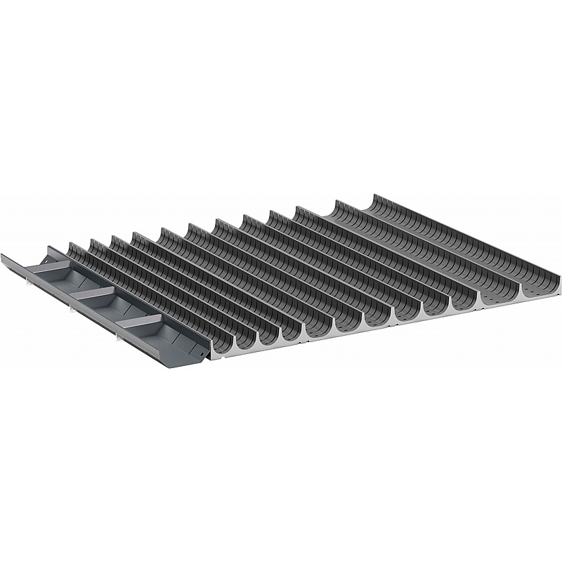 Bott Cubio Plastic Trough Drawer Dividers for 800W x 650D Cabinets - Workshop