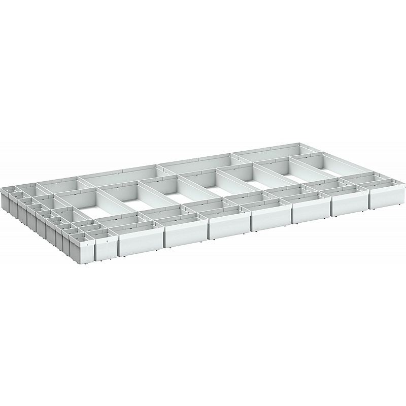 Bott Cubio Plastic Box Drawer Dividers for 1300W x 750D Cabinets - Workshop