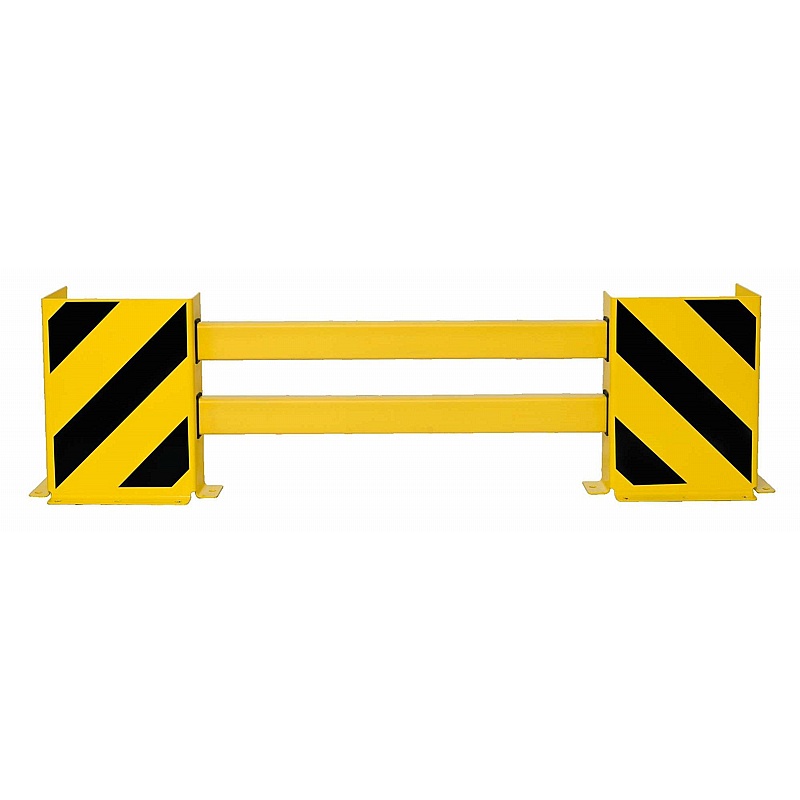 Black Bull Impact Protection Racking End Frame Adjustable Protectors - Type C - Premises
