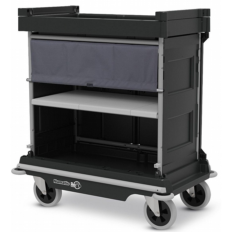 Numatic NuKeeper NKU-30R-FF Professional Universal Housekeeping Trolley - Cleaning & Hygiene